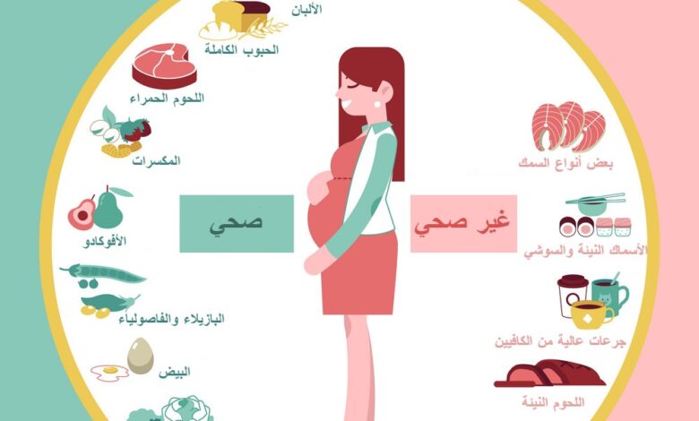 ما الغذاء المثالي للمرأة الحامل؟ وماالذي يجب عليها تجنبه؟