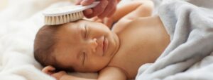 علاج قبعة المهد عند الرضع 