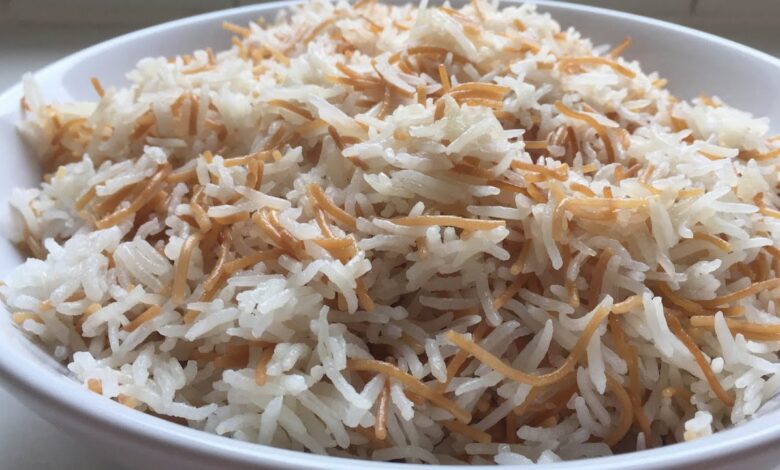 كيفية عمل أرز بالشعيرية