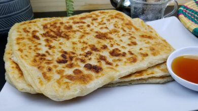 طريقة عمل خبز الطاوة اليمني
