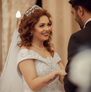صور من حفل زفاف الفنانة رحمة أحمد 
