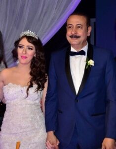 صورة من حفل زفاف الفنانة سناء يوسف 